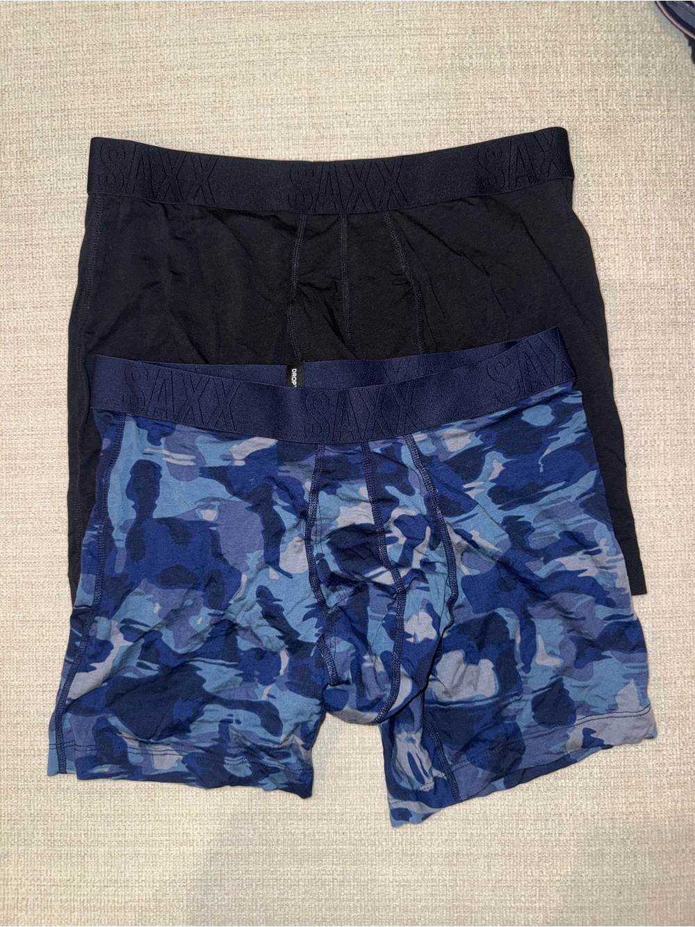 SAXX Drop Temp Cooling Cotton Boxer Brief